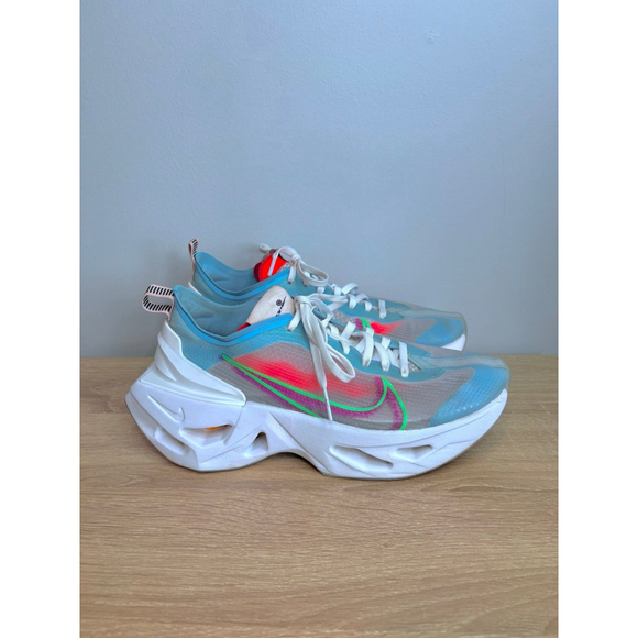 Nike ZoomX Vista Grind ‘Green Strike Vivid Purple’ Running Shoes Sneakers 7.5 - Picture 2 of 6